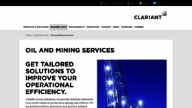 What Oms.clariant.com website looked like in 2018 (5 years ago)