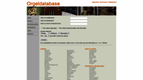 What Orgbase.nl website looked like in 2018 (5 years ago)
