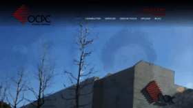 What Ocpc.com website looked like in 2018 (5 years ago)