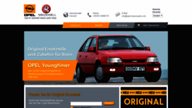 What Opel-classicparts.com website looked like in 2018 (5 years ago)
