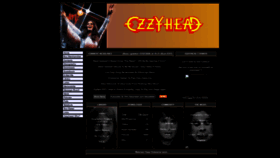 What Ozzyhead.com website looked like in 2018 (5 years ago)