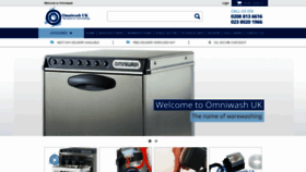 What Omniwash.co.uk website looked like in 2018 (5 years ago)