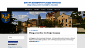 What Opolskie.de website looked like in 2018 (5 years ago)