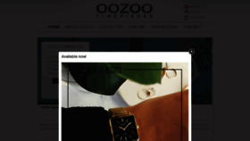 What Oozoo.eu website looked like in 2018 (5 years ago)