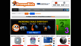 What Orangebidz.com website looked like in 2018 (5 years ago)