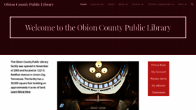 What Oclibrary.org website looked like in 2018 (5 years ago)