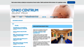 What Onko-centrum.cz website looked like in 2018 (5 years ago)
