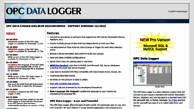 What Opclogger.com website looked like in 2018 (5 years ago)