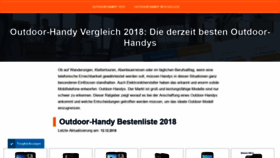 What Outdoor-handy-test.com website looked like in 2018 (5 years ago)