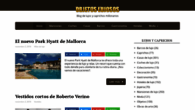 What Objetoslujosos.com website looked like in 2018 (5 years ago)
