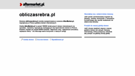 What Obliczasrebra.pl website looked like in 2018 (5 years ago)