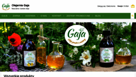 What Olejarnia-gaja.pl website looked like in 2018 (5 years ago)