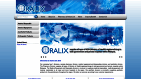 What Oralix.com.my website looked like in 2018 (5 years ago)