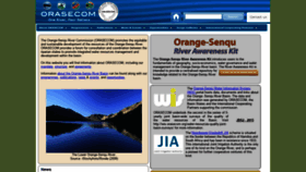 What Orasecom.org website looked like in 2018 (5 years ago)