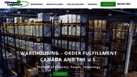 What Ottawalogistics.com website looked like in 2018 (5 years ago)