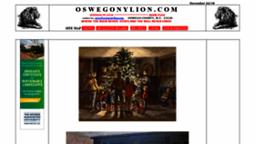 What Oswegonylion.com website looked like in 2018 (5 years ago)