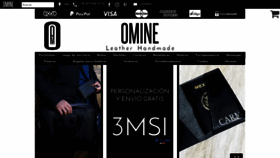 What Omine.com.mx website looked like in 2018 (5 years ago)