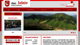 What Obeczaskov.sk website looked like in 2018 (5 years ago)