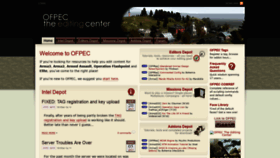 What Ofpec.com website looked like in 2018 (5 years ago)