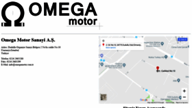 What Omegamotor.com.tr website looked like in 2018 (5 years ago)