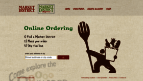 What Order.marketdistrict.com website looked like in 2018 (5 years ago)