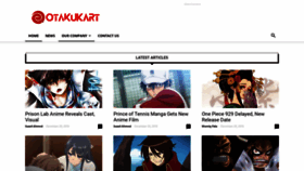 What Otakukart.com website looked like in 2018 (5 years ago)