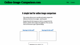 What Online-image-comparison.com website looked like in 2018 (5 years ago)