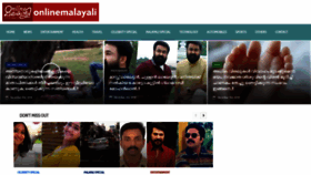 What Onlinemalayali.in website looked like in 2018 (5 years ago)