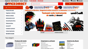 What Officedirect.ro website looked like in 2019 (5 years ago)