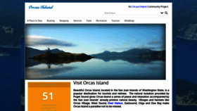 What Orcasisland.org website looked like in 2019 (5 years ago)