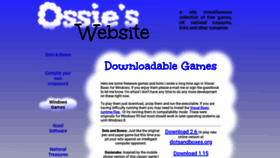 What Ossiemanners.co.uk website looked like in 2019 (6 years ago)