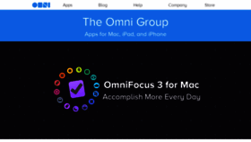 What Omnigroup.com website looked like in 2019 (5 years ago)