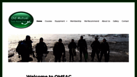 What Omsac.co.za website looked like in 2019 (5 years ago)