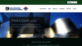 What Osmca.org website looked like in 2019 (5 years ago)