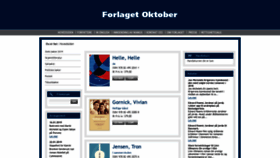 What Oktober.no website looked like in 2019 (5 years ago)