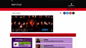 What Ourstage.com website looked like in 2019 (5 years ago)