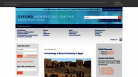 What Oxfordhandbooks.com website looked like in 2019 (5 years ago)