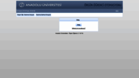 What Ogr.anadolu.edu.tr website looked like in 2019 (5 years ago)