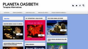 What Oasibeth.com website looked like in 2019 (5 years ago)