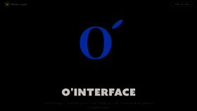 What Ointerface.com website looked like in 2019 (5 years ago)