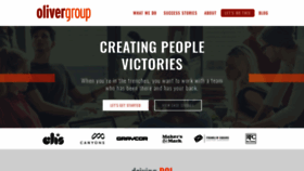 What Olivergroup.com website looked like in 2019 (5 years ago)