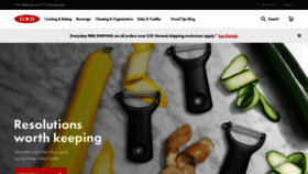 What Oxo.com website looked like in 2019 (5 years ago)