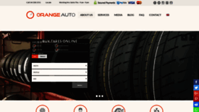 What Orangeauto.ae website looked like in 2019 (5 years ago)