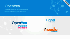 What Openveo.com website looked like in 2019 (5 years ago)