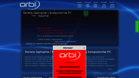 What Orbicomp.pl website looked like in 2019 (5 years ago)