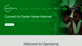What Openserve.co.za website looked like in 2019 (5 years ago)