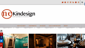 What Onekindesign.com website looked like in 2019 (5 years ago)