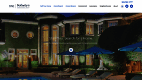 What Onesothebysrealty.com website looked like in 2019 (5 years ago)