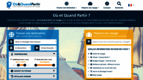 What Ou-et-quand.net website looked like in 2019 (5 years ago)