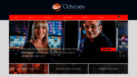 What Odysseygaming.com website looked like in 2019 (5 years ago)